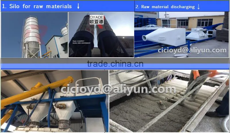 full automatic Light weight partition wall panel eps cement solid foam board machinery
