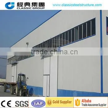 two story steel structure workshop/light steel structure warehouse