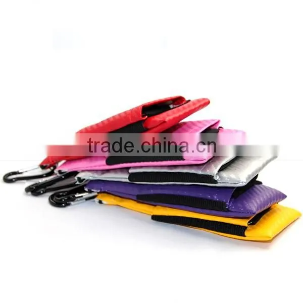 Hot selling ecig carrying case colorful small ego bag zipper ego battery carrying bag