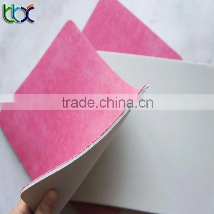 Quanzhou supplier shoe material nonwoven shoes accessoty insole board laminated with eva form