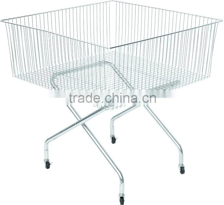 Metal Oem European Style Shopping Cart