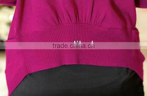 13STC5395 long sleeves women cashmere cardigan