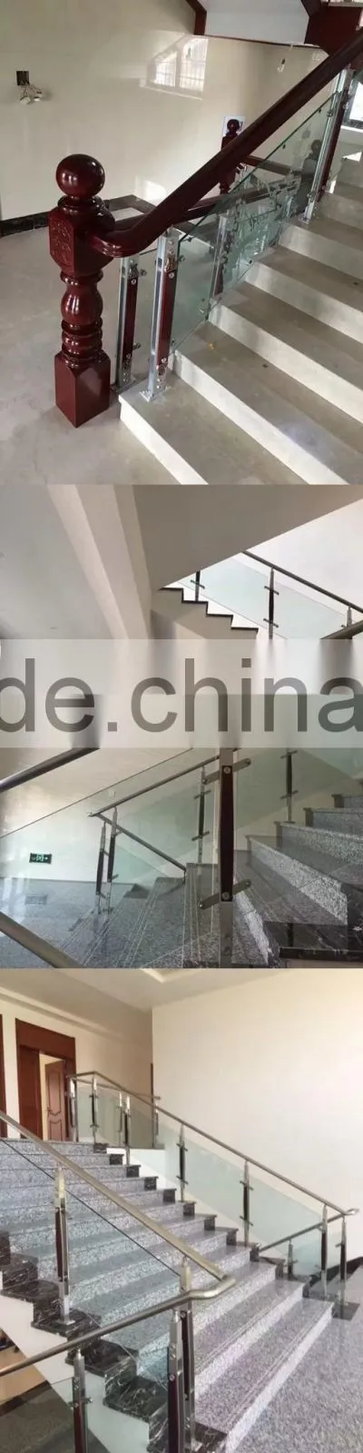 Stainless steel railing balustrade/stainless steel baluster stair post