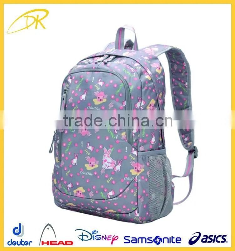 2015 hot sale cheap fashionable backpack for girls