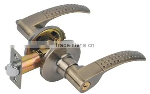 3903 Hotel Safety Tubular Zinc Alloy Lever Handle Door Lock