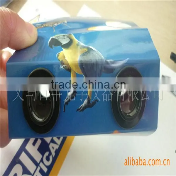 promotional convenient folding paper folding binoculars telescopes pocket binoculars