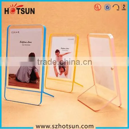 2016 acrylic wholesale photo frame high quality acrylic magnetic photo frame