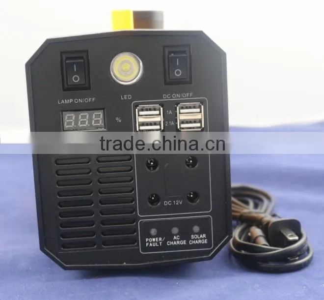 500W solar power system with 100W solar panel