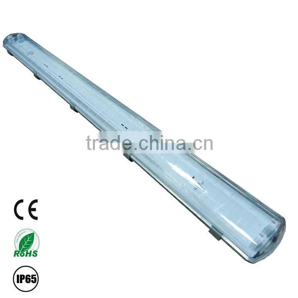 ABS/PS ip65 dustproof fluorescent fitting lights