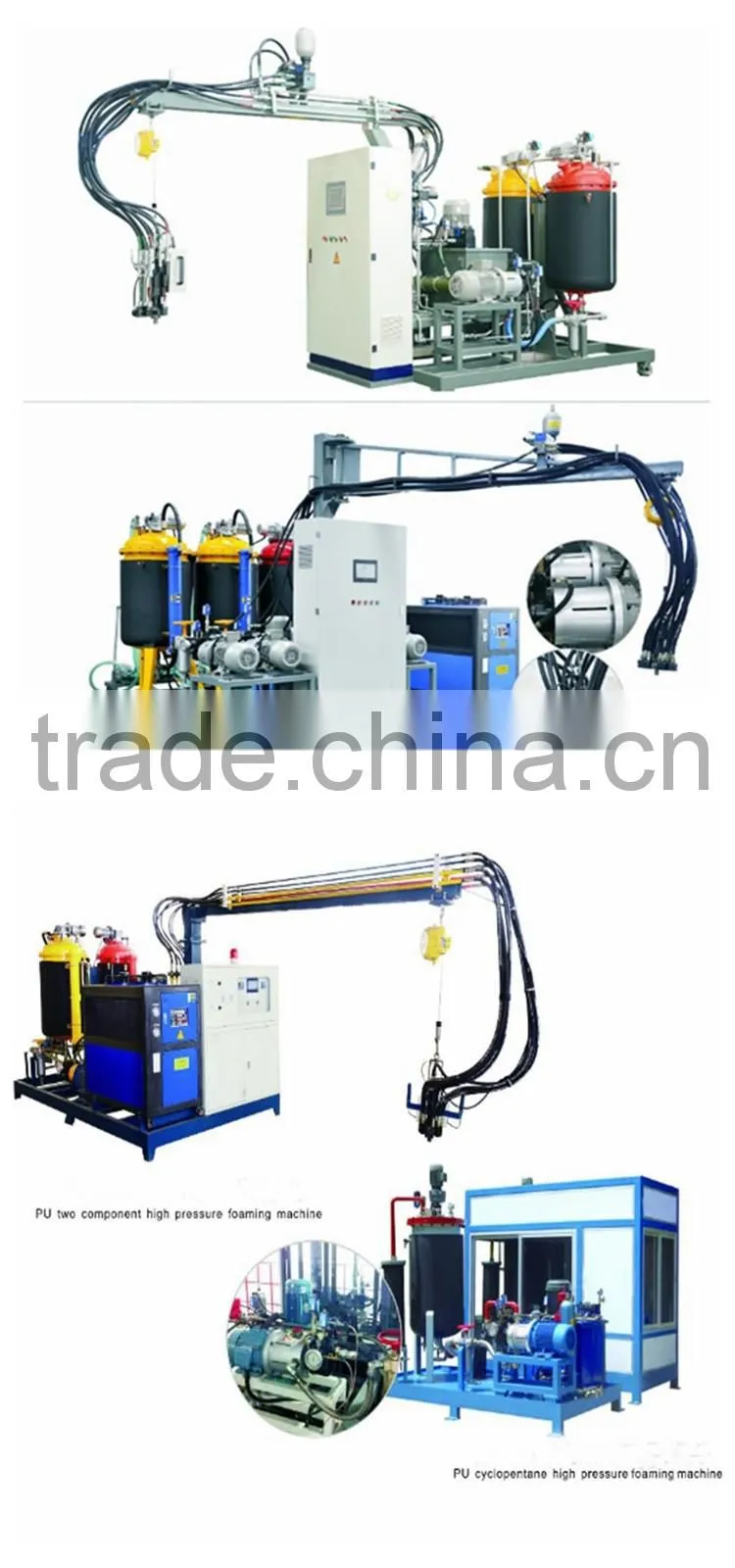 High Pressure Polyurethane pu Foam Injection Machine