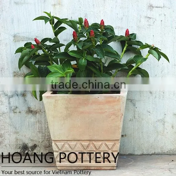 High Quality Terracotta Flower Planter / Jar - Vietnamese Pottery