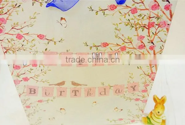 Yiwu wholesale paper gift bags with ribbon handles