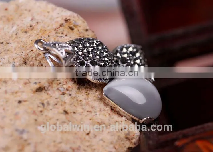 Latest Fashion Jewelry Thailand Sterling Silver Pendant Fit Fashion Necklace