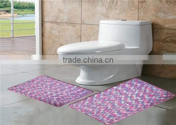 loop pile polyester microfiber chenille mat