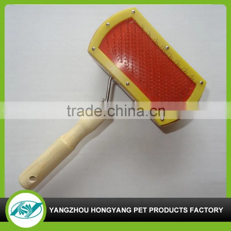 low price wooden hair brush/brush hair