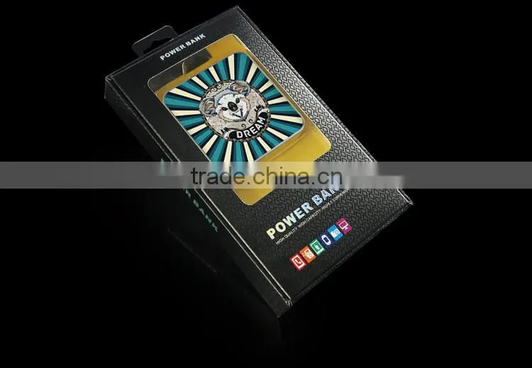 high capacity 6600mah diy square power bank