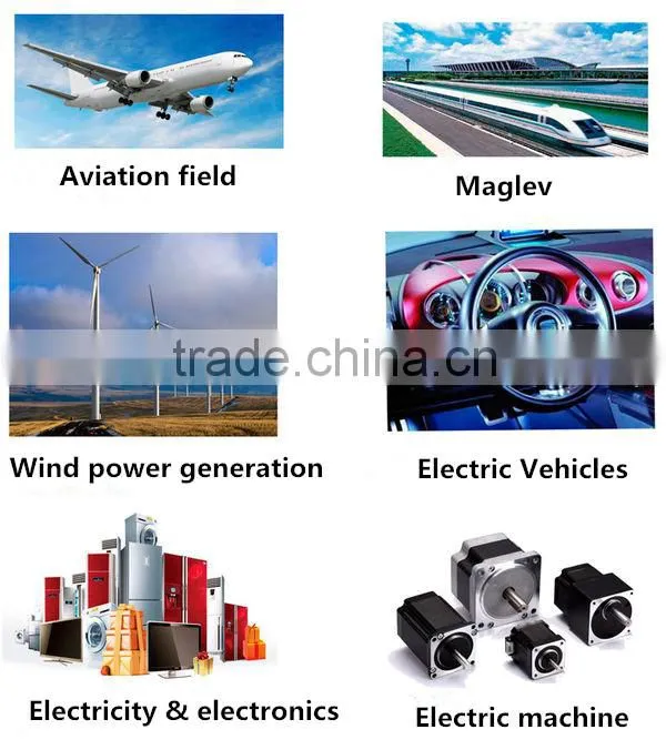 Strong disc neodymium magnets ndfeb magnet material with customized sizes