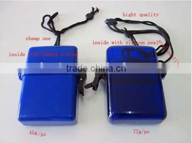 High quality waterproof plastic cigarette case