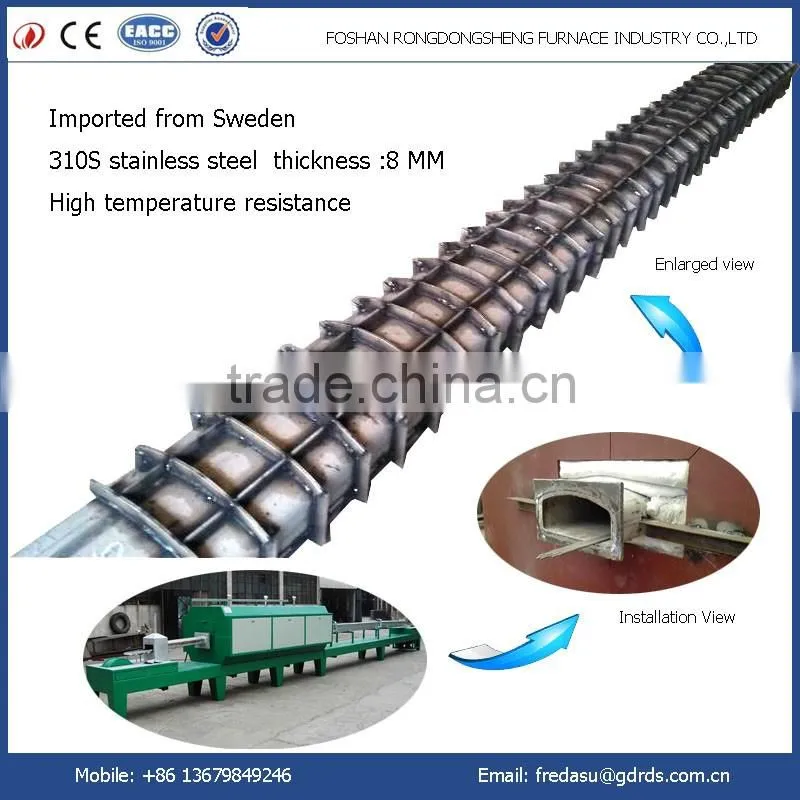 Imported 310S high temperature electric resistance stainless steel muffle furnace parts