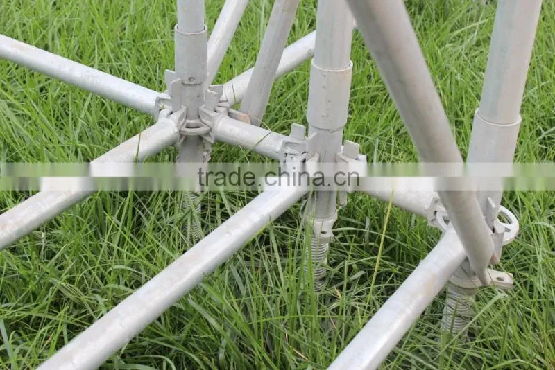 BS1139 Hot Dipped Galvanized Steel Scaffolding pipe