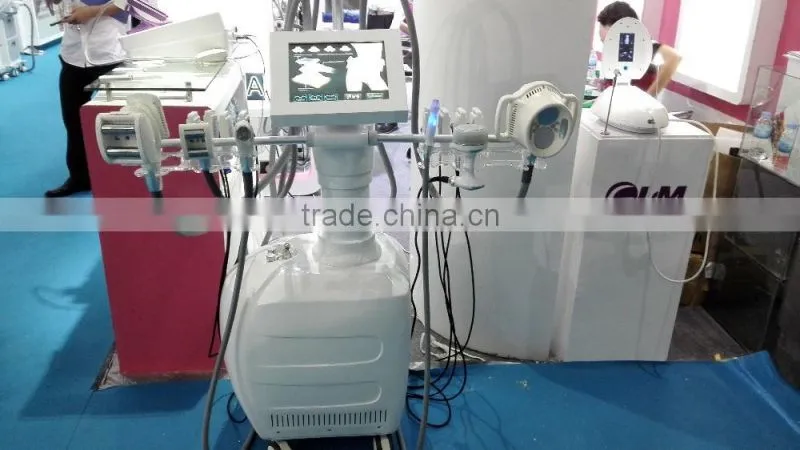 Vaccum Roller Cavitation RF and Laser Multi-Function Beauty Salon Equipment 2016