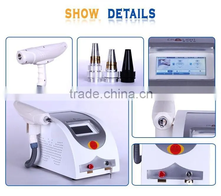 Merry christmas! portable nd yag tattoo removal machine q switch laser for Q1