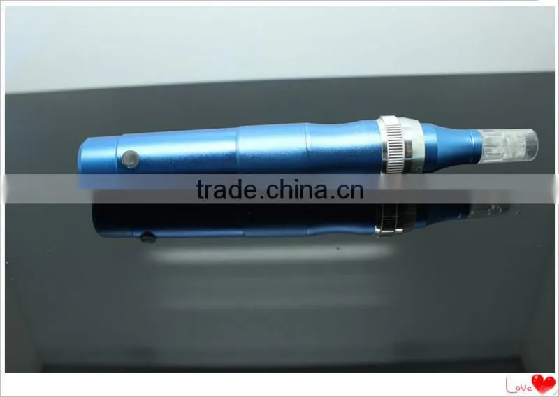 2015 high quality electric micro needle pen Rechargeable Derma Pen