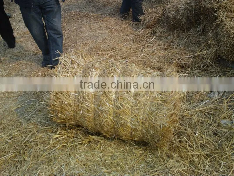 mini round hay baler for rice&wheat