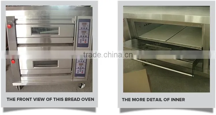 2 Decks 4 Trays Baking Bread Oven for Baking Cupcakes And Bread
