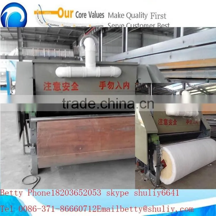 easy operate small processing rolling making cotton machine