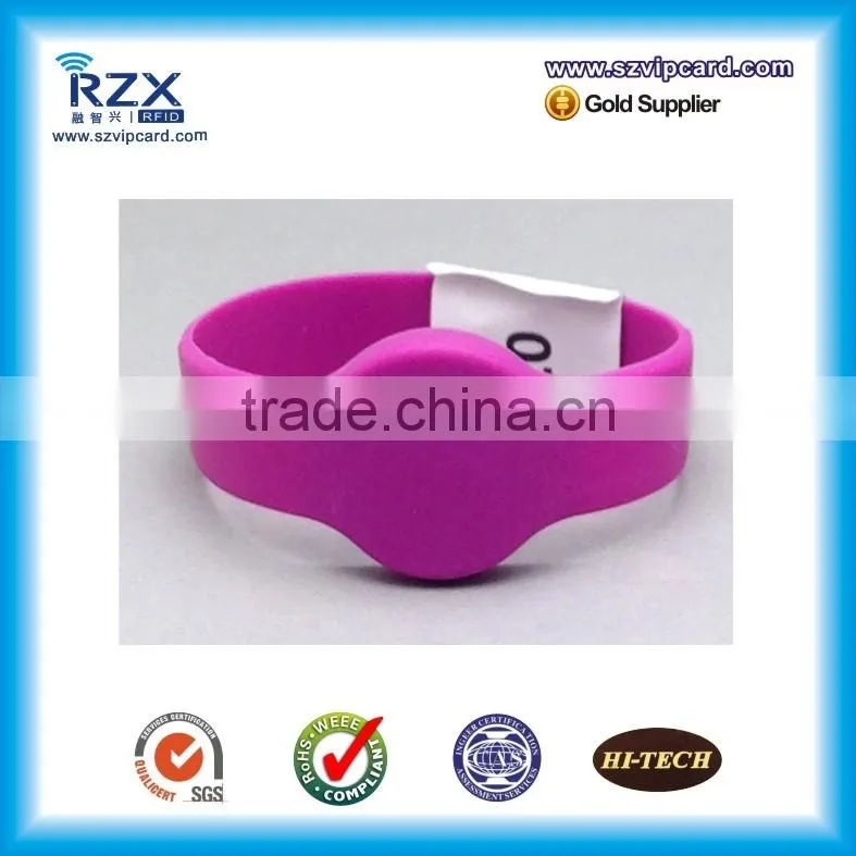 factory made cheap custom MF1 S50 adjustable silicone wristband