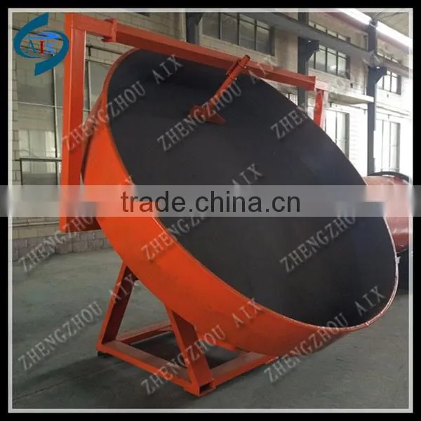 Supply organic fertilizer production line with disc granulator machine for organic fertilizer granulation