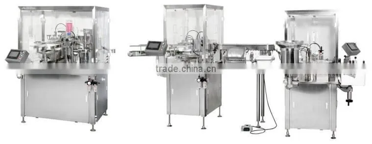 The best line of prefillable glass syringes vacuum filling and closing machine