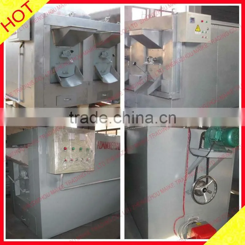 New discount!!! Automatic Professional chestnut gas or electric roaster machine