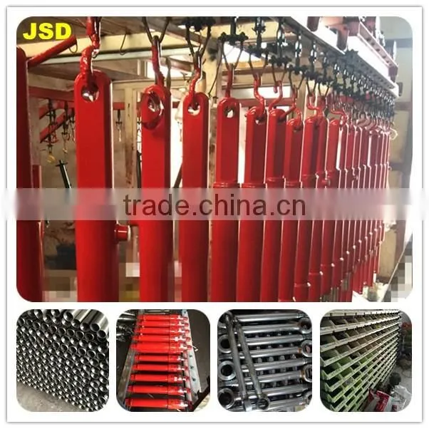 2016 High quality!!! JSD Double Action Hydraulic Telescopic Cylinder for the spare parts of harvester