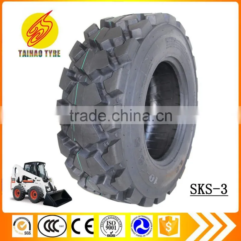 Wholesale China direct from factory bobcat tire OTR tyres loader tyres skid steer tyre 10x16.5 12x16.5 14x17.5 11Lx16