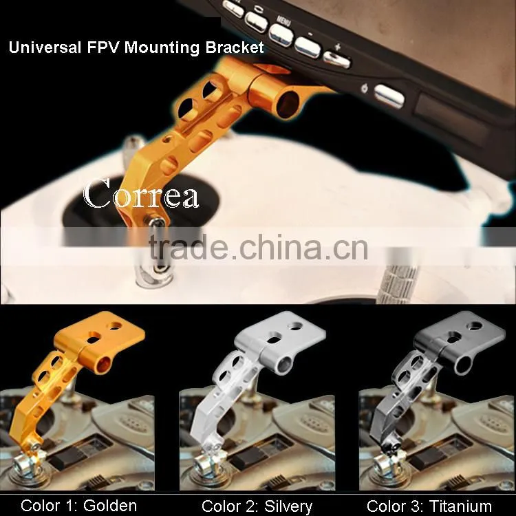 CNC Machining Aluminum Alloy FPV Display Stand Monitor OEM Factory