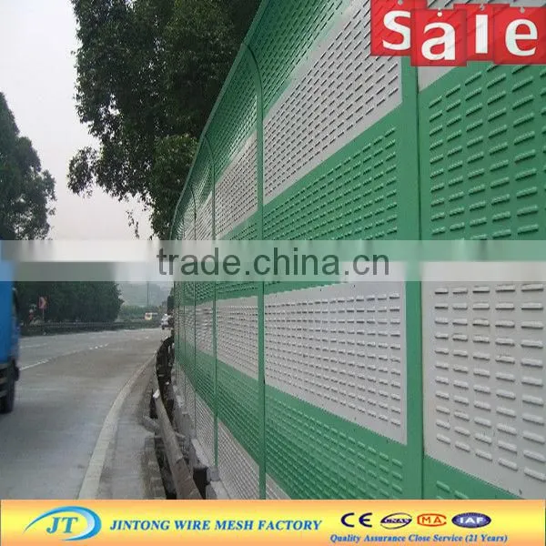 factory direct price hot dip galvanized sound barrier fence