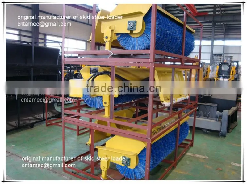 skid steer loader attachment grass cutter/mower