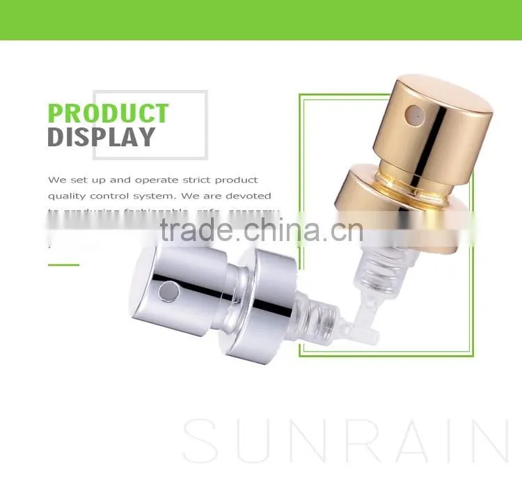 2016 aluminum made perfume sprayer 15/400 automizer