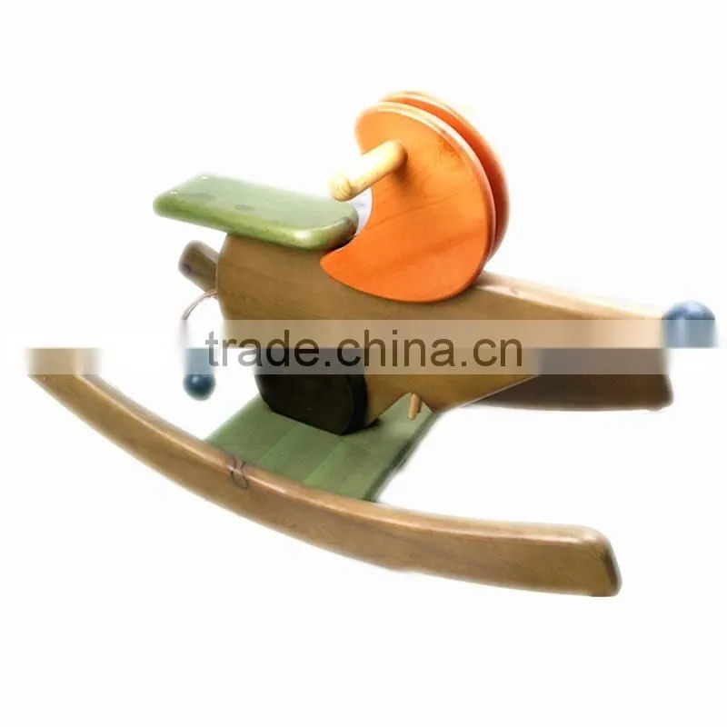 Chinese manufacture baby rocking wooden horse kids mantis balance toy