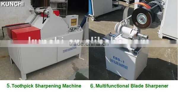 Best quality in China wood tooth pick machine line with whole production line