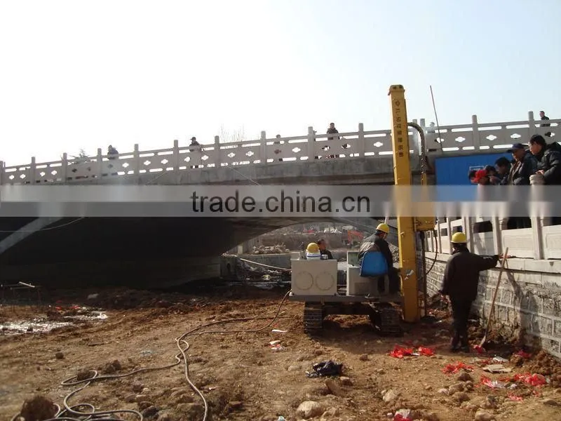Rotating-Jet Strengthening Foundation Pile Geological Drilling Rig For Sale