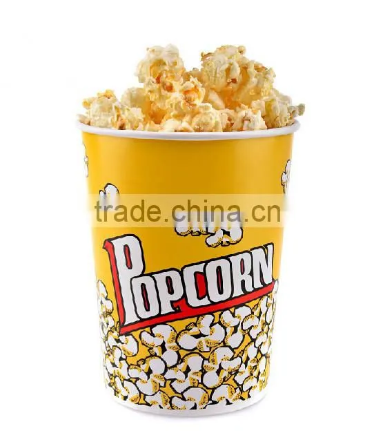 Disposable blister plastic cover for popcorn bucket / plastic lids for popcorn bucket