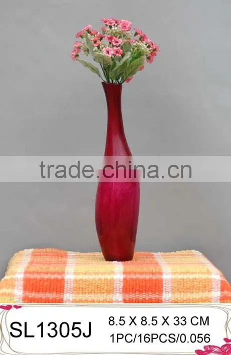 Fiberglass artistic shape flower stand vases for wedding decoration