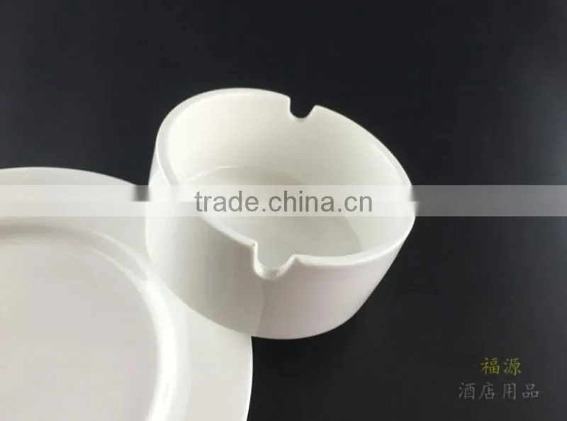 2016Haonai handmade hot sale custom ceramic cigar ashtray