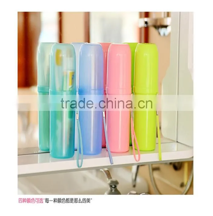 N212 Colorful Promotional Plastic Travel Toothbrush Box