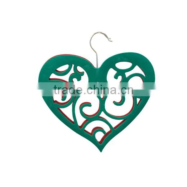 Various design velvet tie hanger wholesale