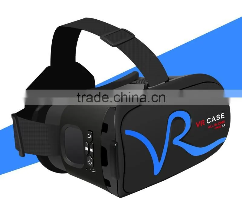 Low price All In One Rk-A1VR Case vr headset, Upgraded Version VR Box 2.0
