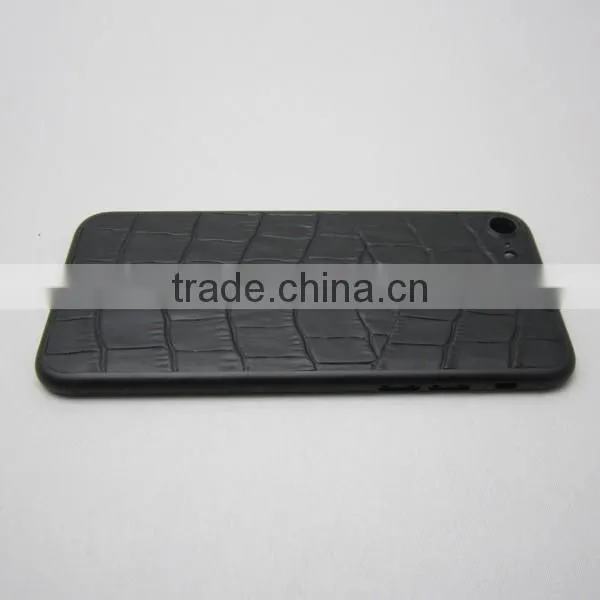 Black leather oxidation matte housing for iPhone 7